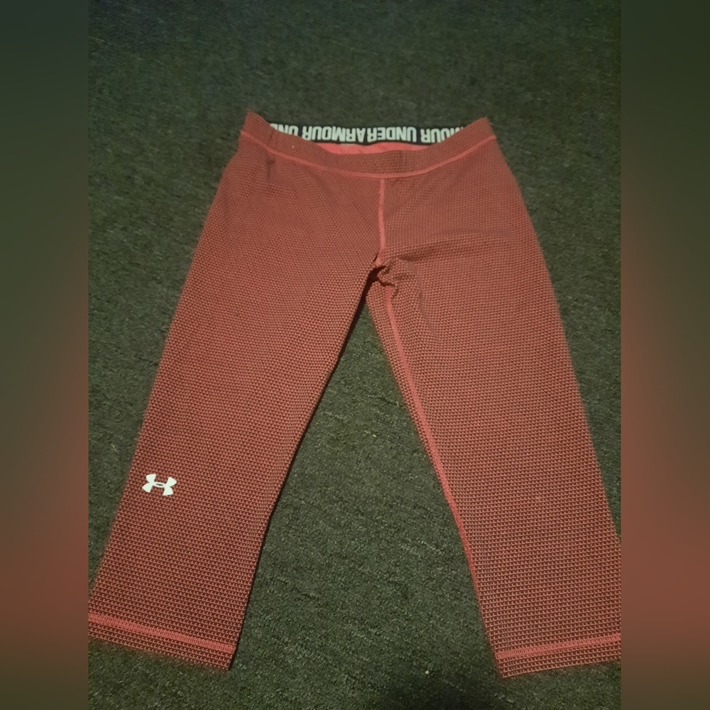 Pink ua campri leggings